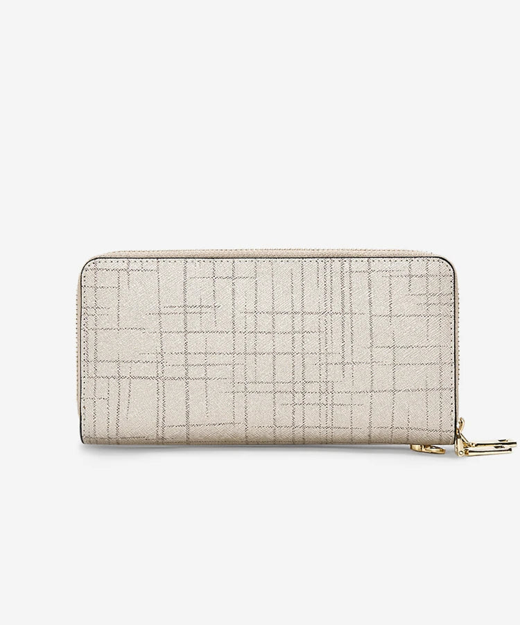 FOXER Split Leather Women's Long Wallet