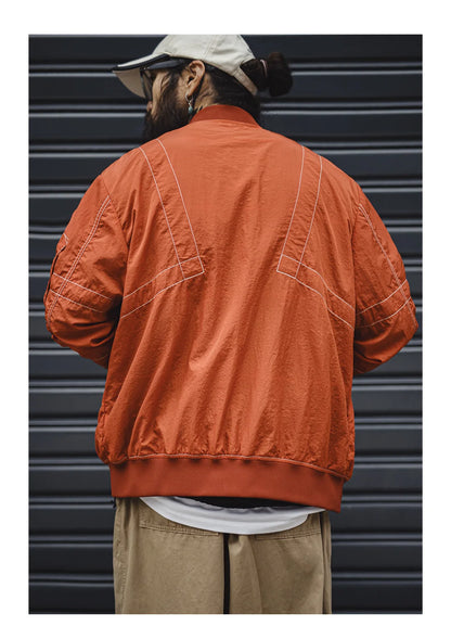 Maden Men‘s Vintage MA-1 Bomber Jacket