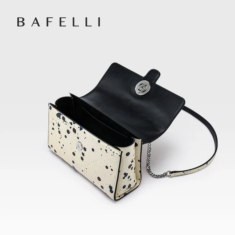 BAFELLI Genuine Leather Messenger Bag