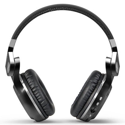 Bluetooth T2+ Headphone Wireless Foldable Sports Earphone with HIFI Sound, 57mm Strong Bass, and SD Card Slot