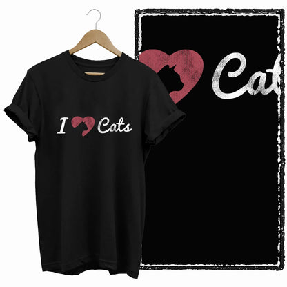 COOLMIND Cat Lover Graphic Cotton T-Shirt | Women's Relaxed Fit