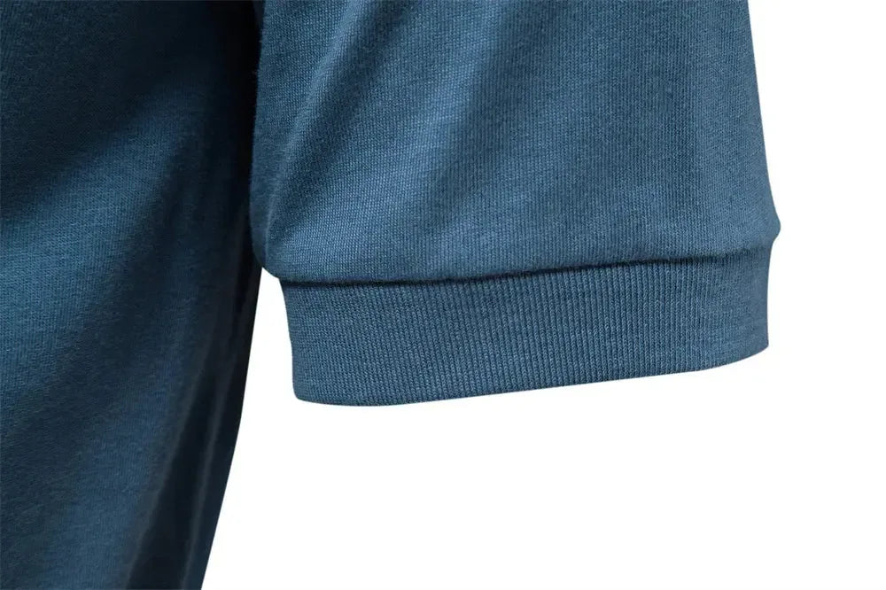 AIOPESON's 100% Cotton Embroidery Polo Shirts - ShopHub