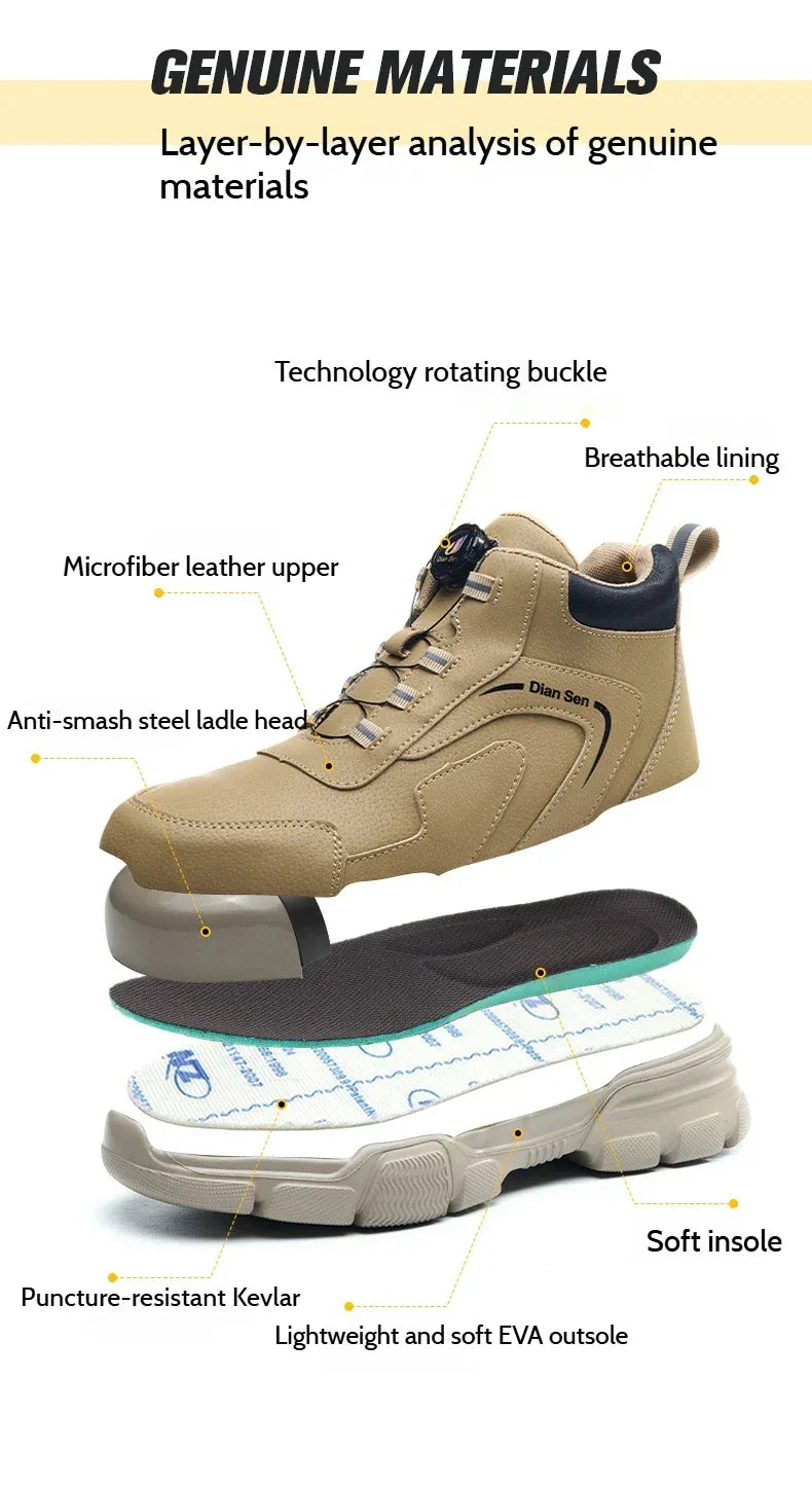 Indestructible Anti-Smash Work Boots - ShopHub