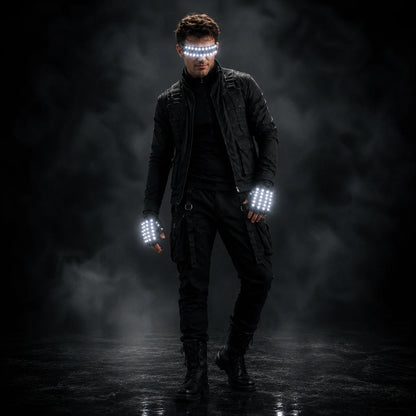 JAEOOGY 190 LED Performance Mask & Glove Set