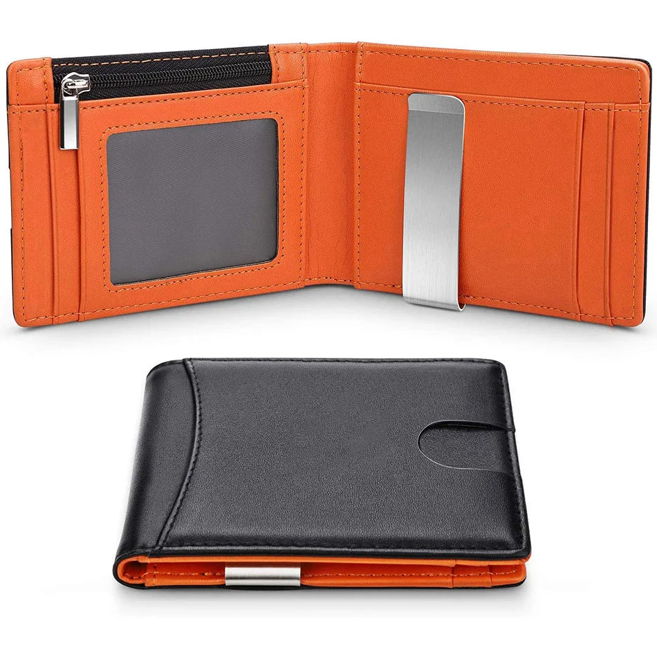 DIENQI Carbon Fiber RFID Slim Wallet