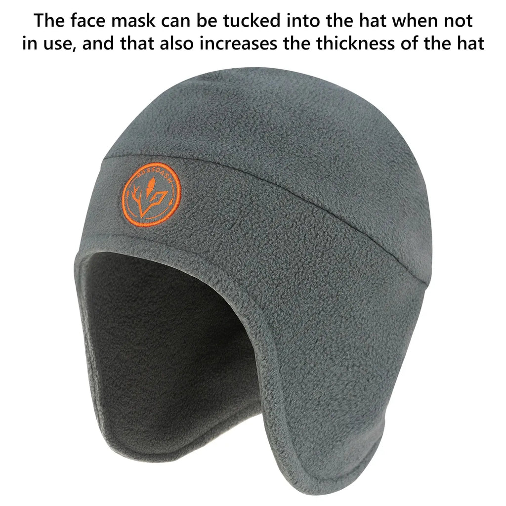 BASSDASH Soft Fleece 2-in-1 Hat