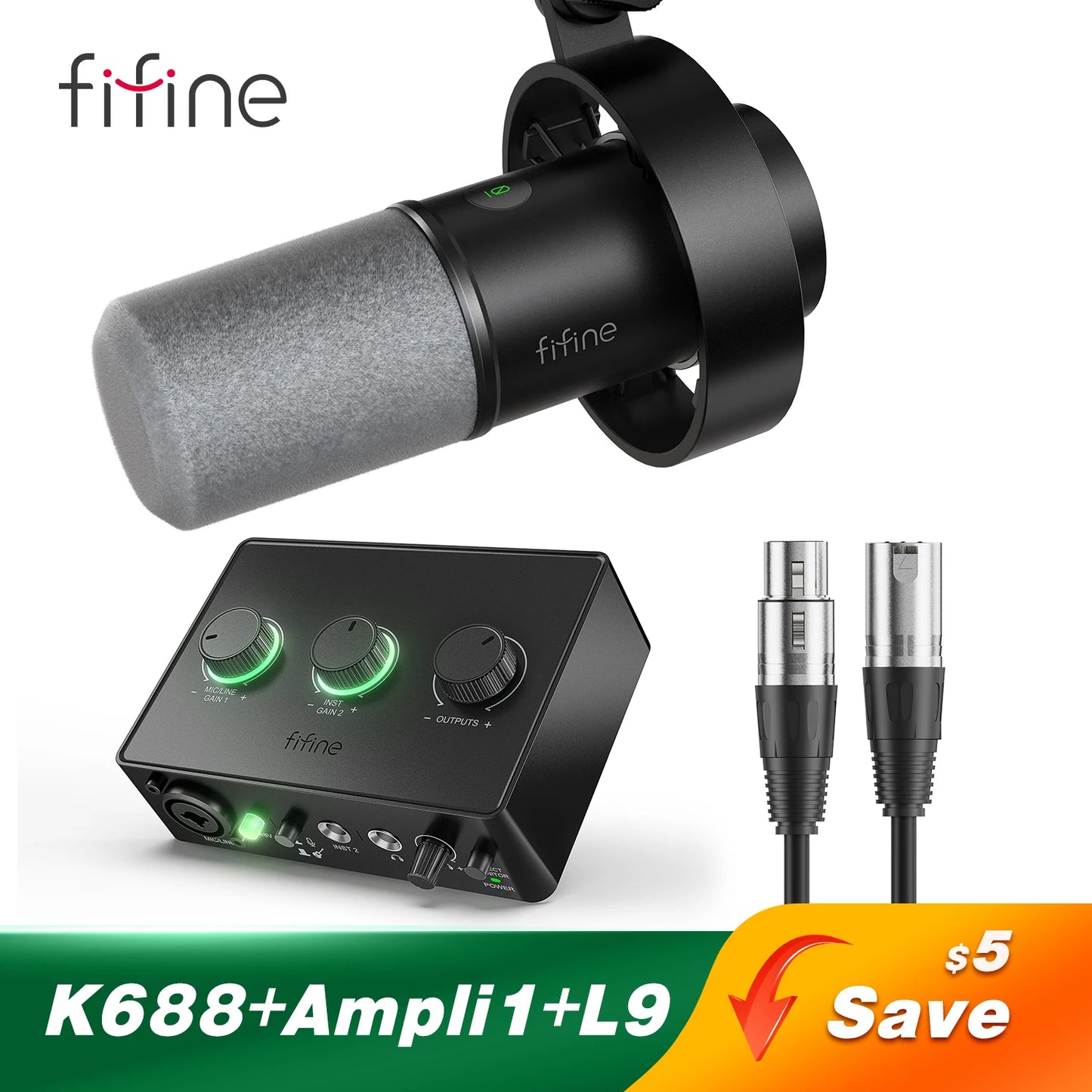 Elevate Your Audio Experience with the FIFINE Podcast Microphone Kit