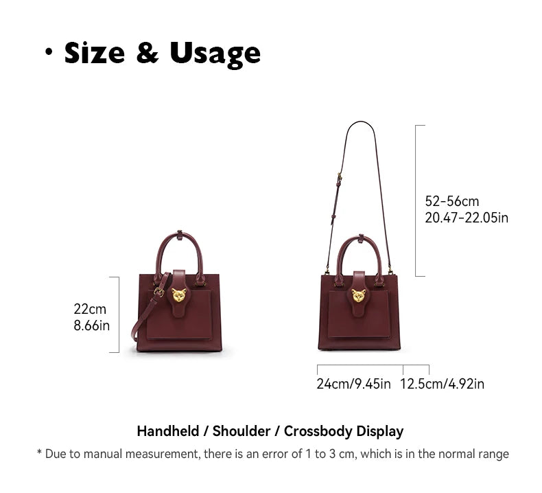 BAFELLI Soft Leather Multi-Compartment Commuter Tote
