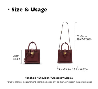 BAFELLI Soft Leather Multi-Compartment Commuter Tote