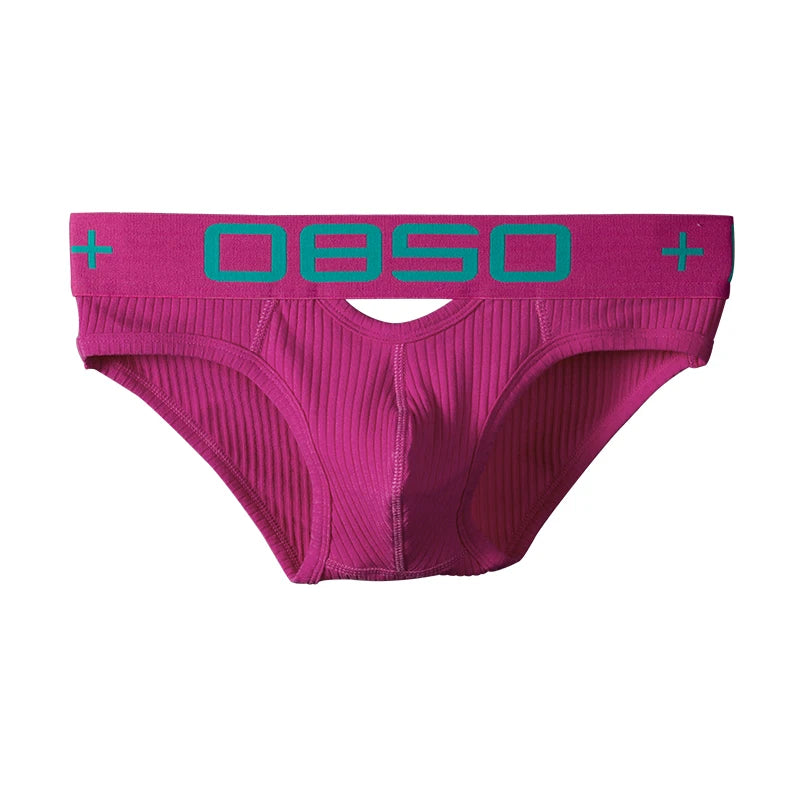 CMENIN BS3513 Patchwork Cotton Briefs | Six Colours