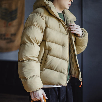MADEN Quilted Puffer Jacket | Coffee or Khaki