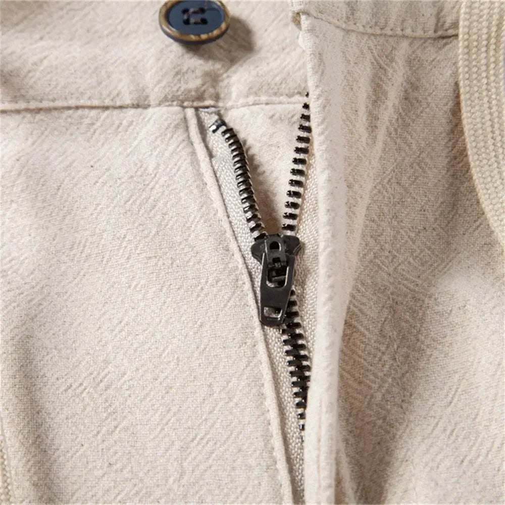 AIOPESON Casual Linen Men Trousers - ShopHub
