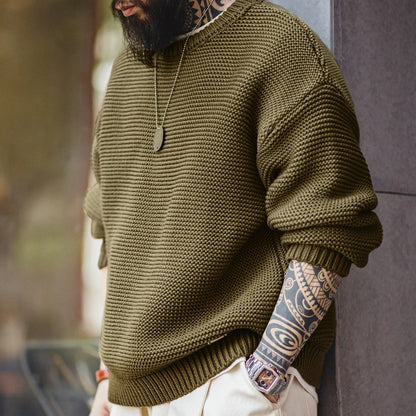 MADEN Heavyweight Crew-Neck Sweater