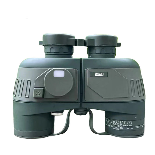 Professional Binoculars – Waterproof with Rangefinder & Compass (10x50) Habicare