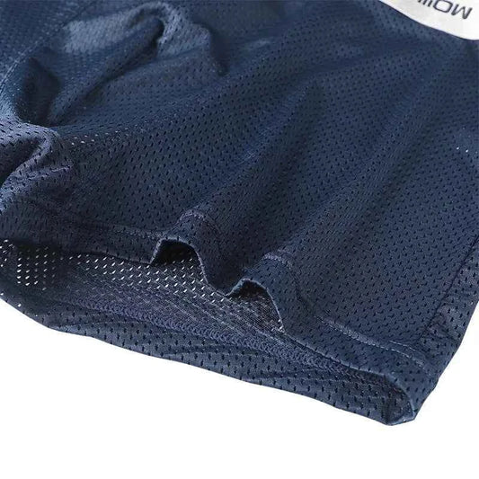 MiiOW Men's Ice Silk Underwear 4Pcs Breathable Mesh Boxers Antibacterial Crotch