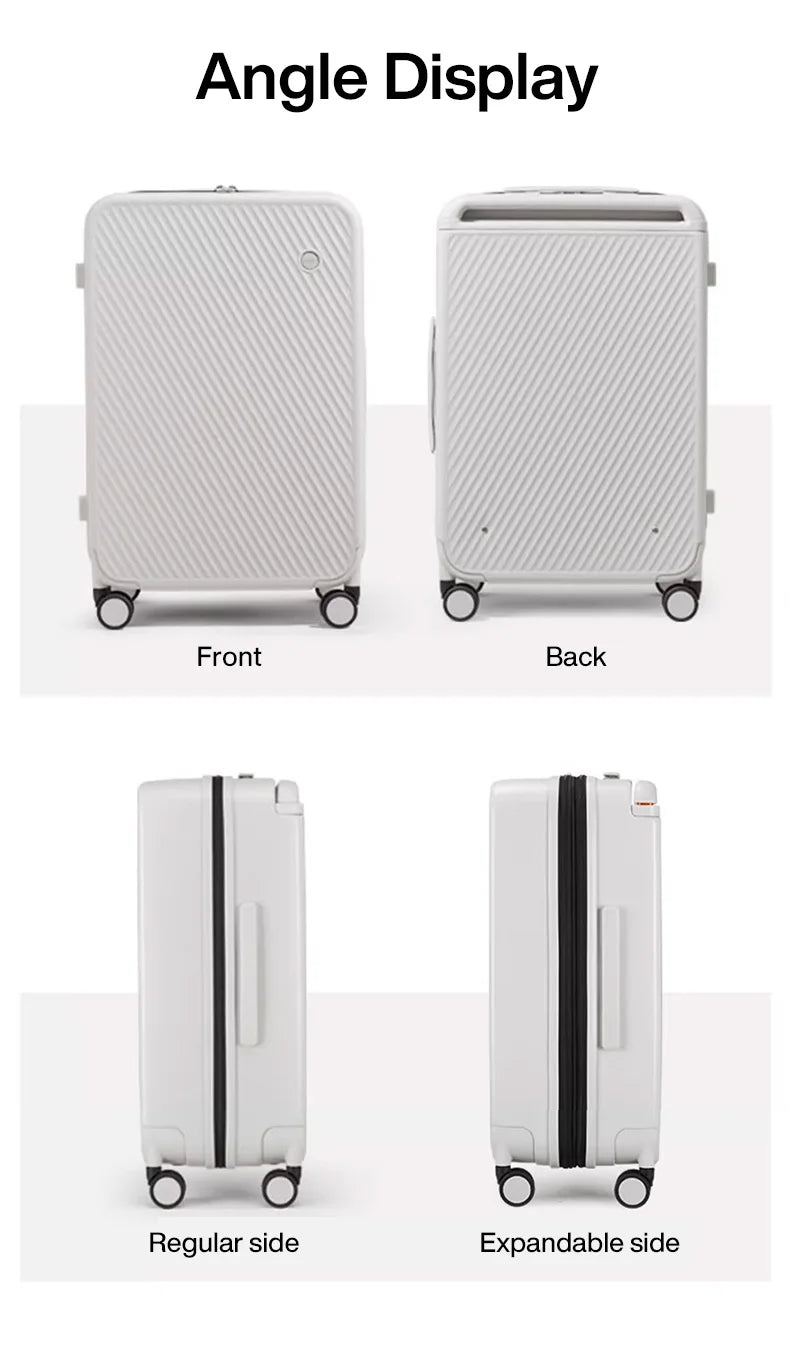 Mixi Expandable Carry-On Suitcase 20" - 24"