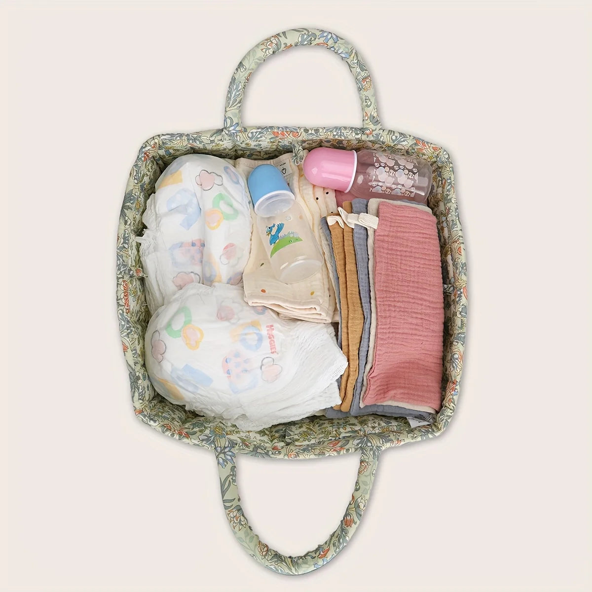Multifunctional Rustic Diaper Bag