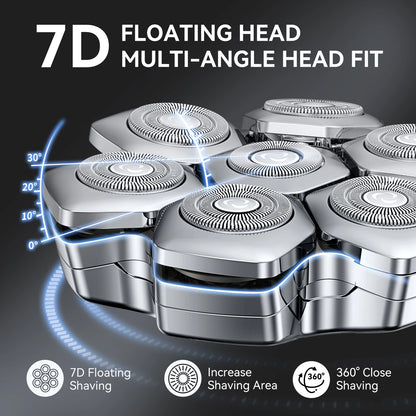 Kensen Razor Head Replacement for S18 5 in 1 Shaver Magntic Head