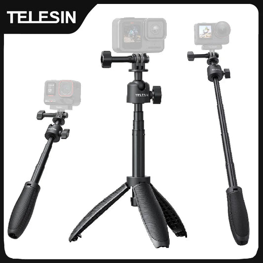 TELESIN Mini Selfie Stick Tripod 3.0