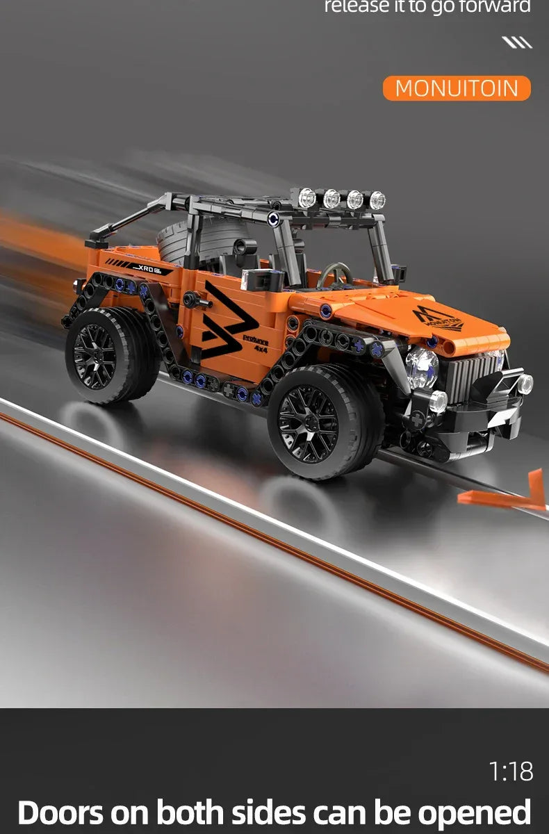 TOYLINX 477PCS Building Blocks Car Set! - ShopHub