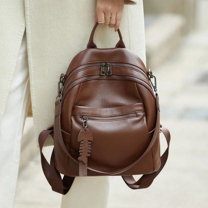ZOOLER 100% Real Leather Backpack