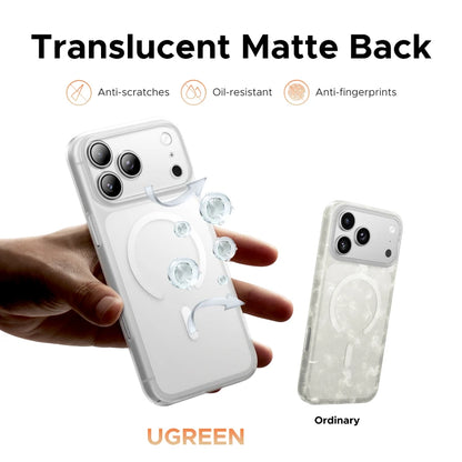 UGREEN Never Yellow Magnetic Case for iPhone 18 Pro Max 17 Pro Max Cases Shockproof Cover for Magsafe Macsafe Cases