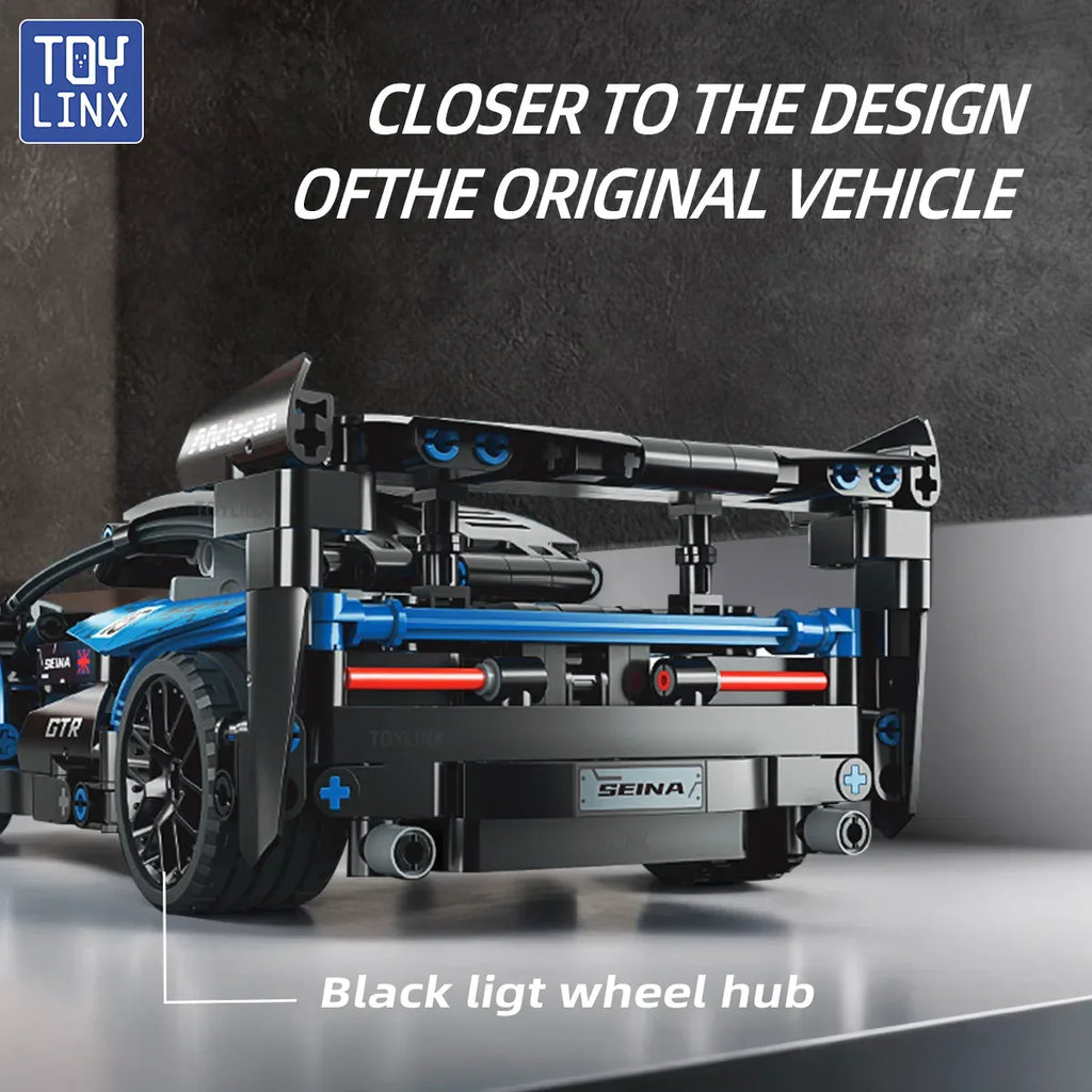 TOYLINX 1/18 Supercar Racing Building Block Set! - ShopHub