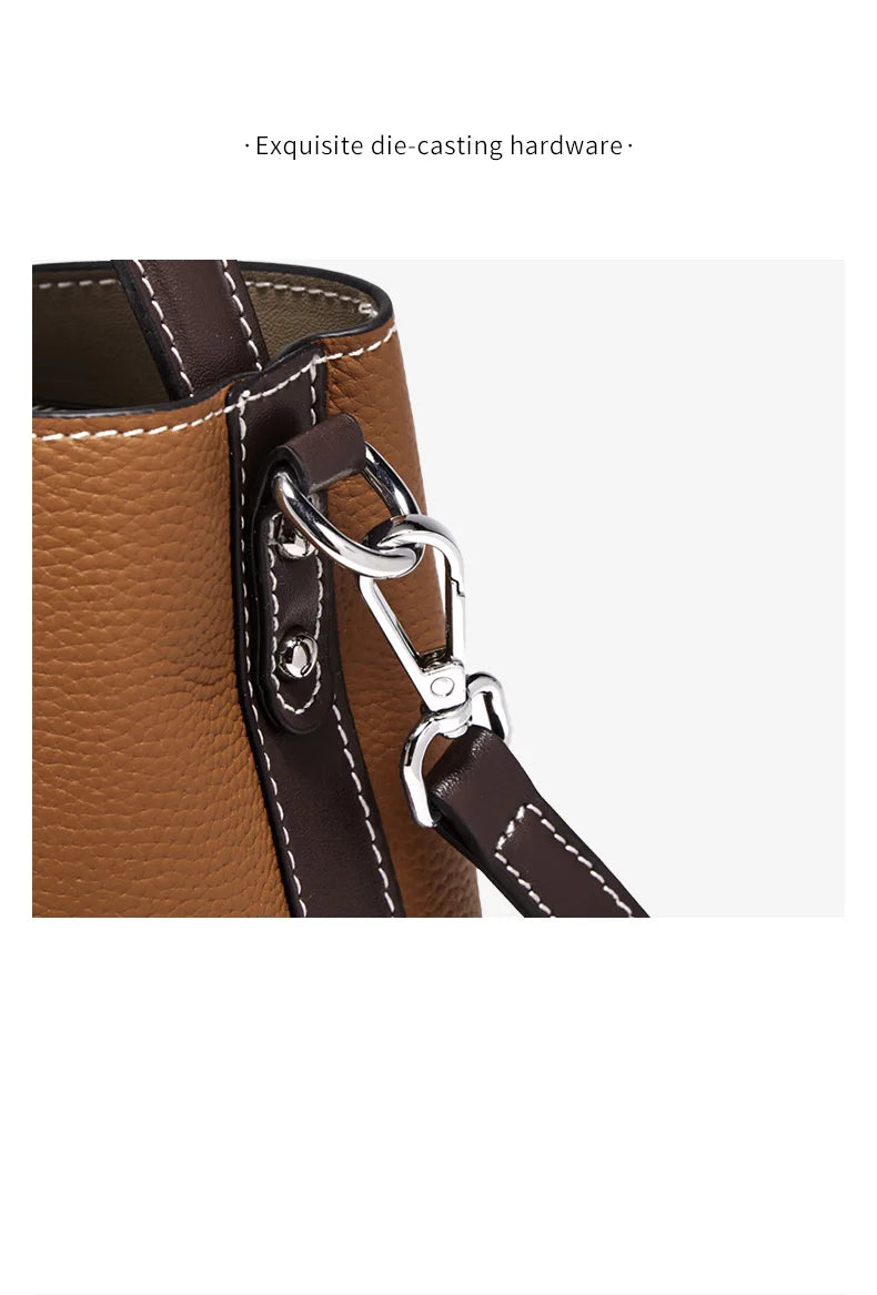 FOXER New Lady's Handbag Fashion 2026 Spring Summer Genuine Leather Casual Women Tote Bag Large Capacity Crossbody Shoulder Bag