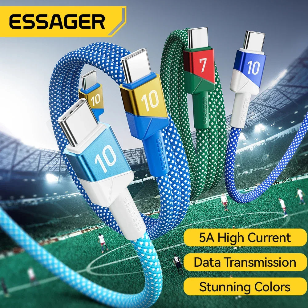 Essager 100W 5A USB C to USB C Cable - ShopHub