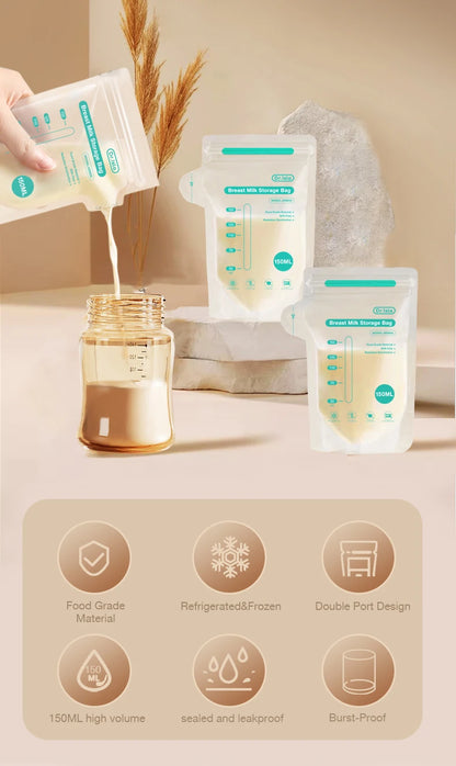 Dr.Isla 150ml Breast Milk Storage Bags