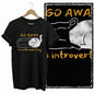COOLMIND Black Cat Graphic T-Shirt | Women's 50-Design