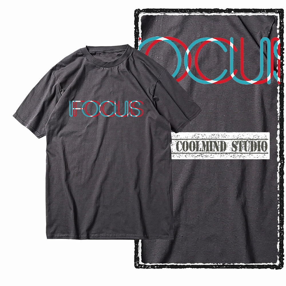 COOLMIND X0058 Sharp Mind Focus Graphic Tee