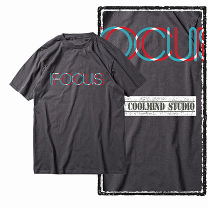COOLMIND X0058 Sharp Mind Focus Graphic Tee