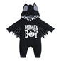 Kids Tales Batty Boo Cotton-Blend Halloween Baby Romper