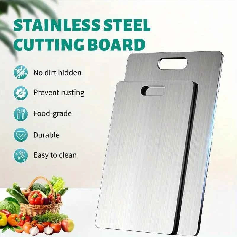 3pcs Stainless Steel Cutting Boards