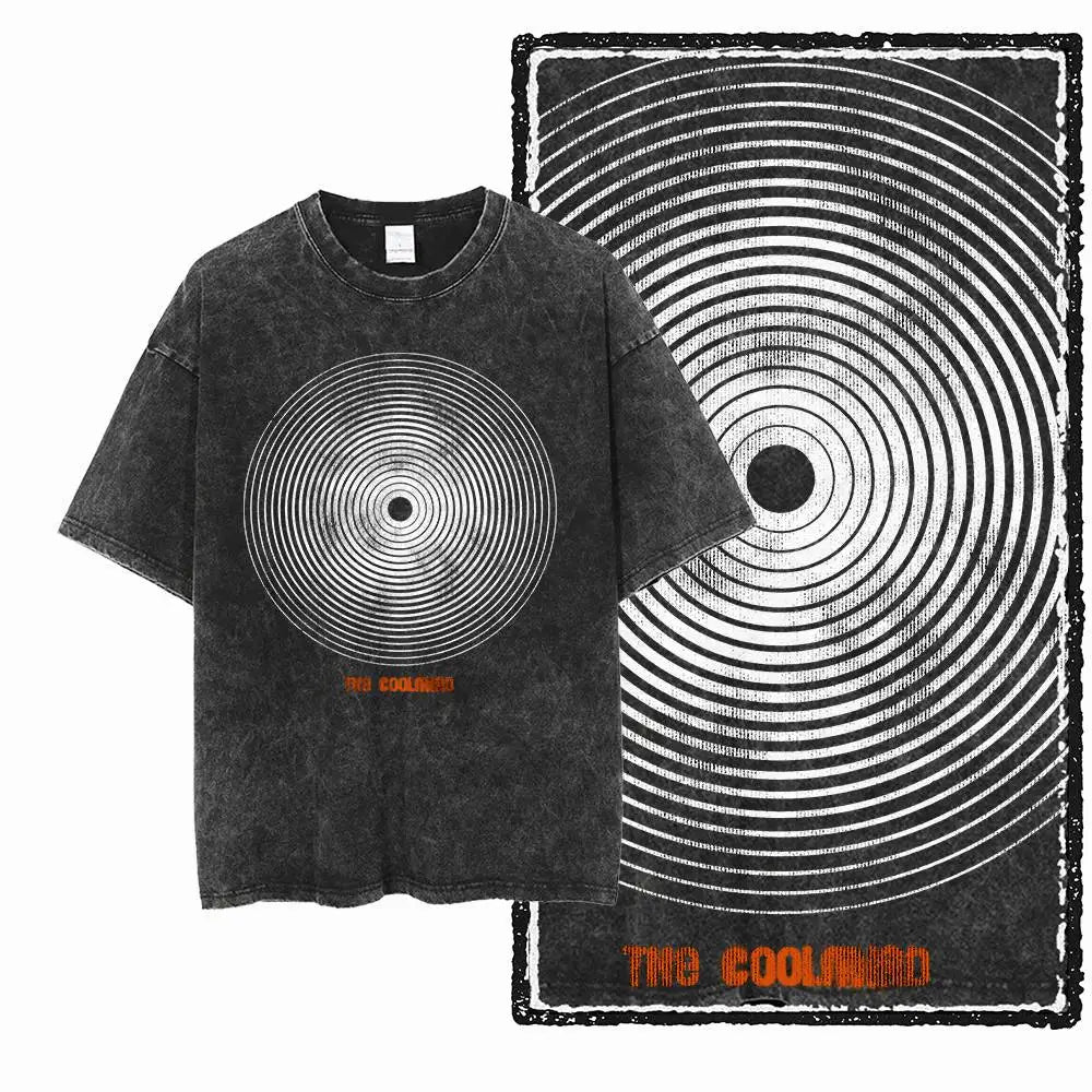 G13 Exclusive Cool 100% Cotton COOL Printed Men's T-shirt | Acid Washed Streetwear Big Size Vintage O-neck Men's Tee Tshirt