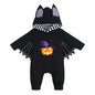 Kids Tales Batty Boo Cotton-Blend Halloween Baby Romper