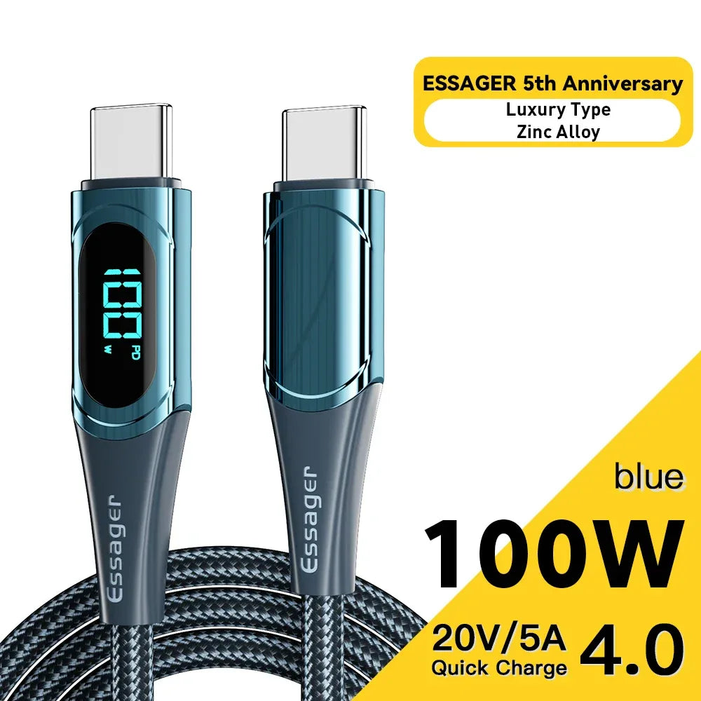 Essager USB Type C to USB C Cable - ShopHub