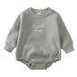 Kids Tales Little Statement Cotton-Blend Baby Romper