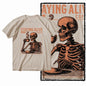 G19 Beige Cotton Men's o-neck COOLMIND  Graphic T-shirt |  Streetwear Big Size Cool men's Tee Tshirt