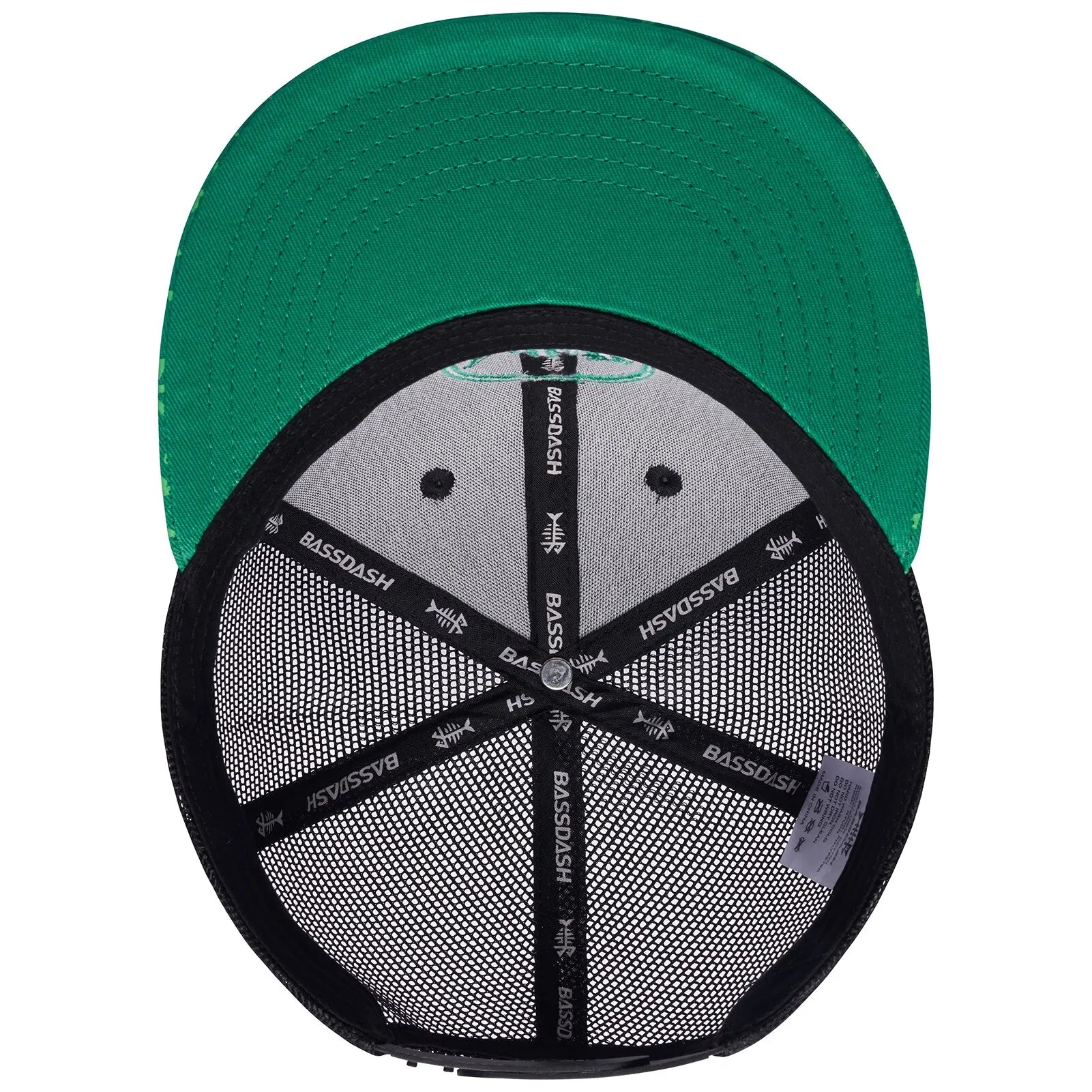 BASSDASH Flat Brim Trucker Cap