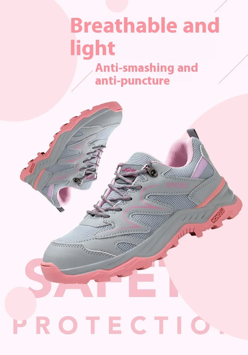 Kankeirr Women's Lightweight Safety Shoes - ShopHub