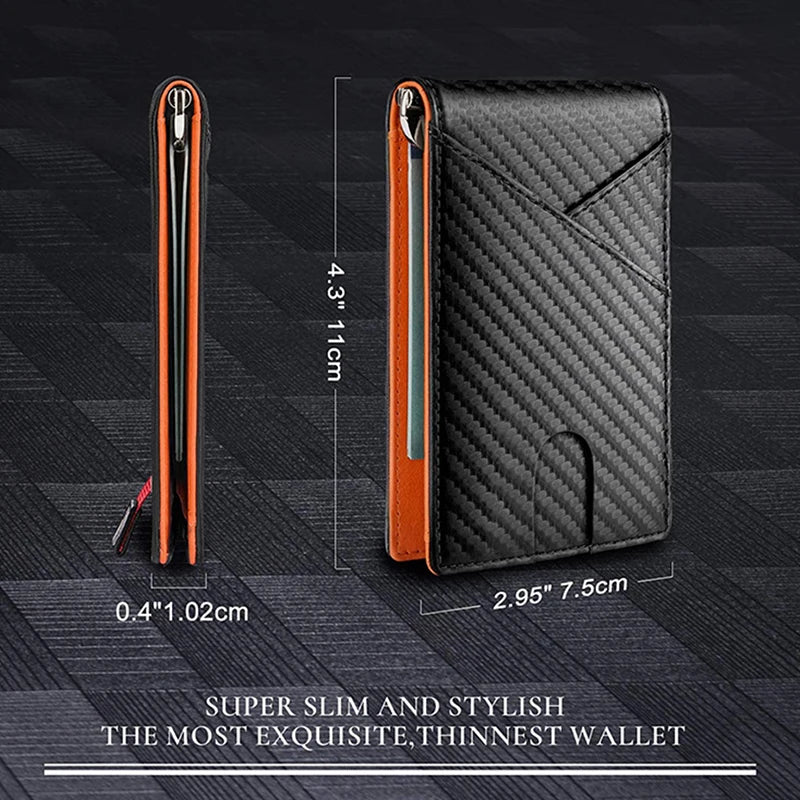 DIENQI Carbon Fiber Slim Wallet