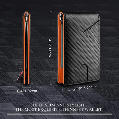 DIENQI Carbon Fiber Slim Wallet
