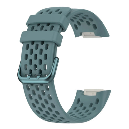 Silicone Sports Strap for the Fitbit Charge 5/6 Series (12 colours available) Habicare