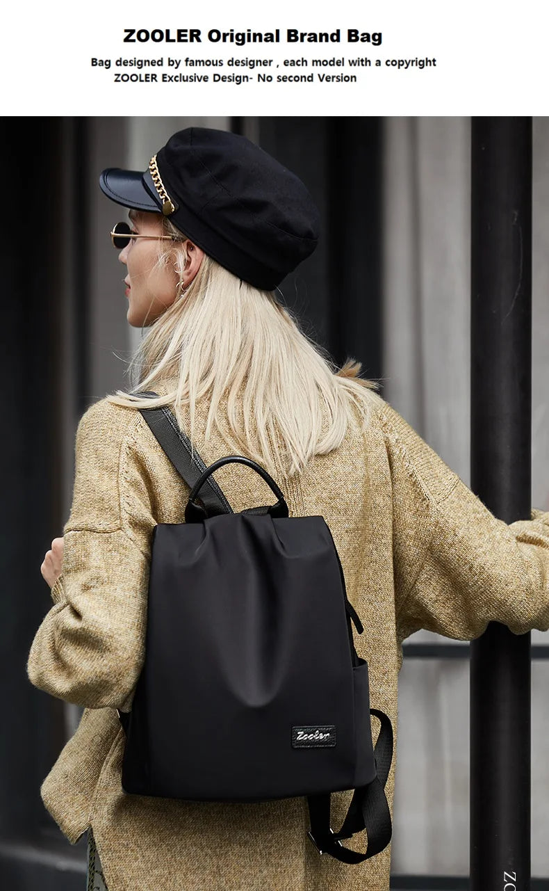 ZOOLER Oxford Material Backpack