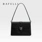BAFELLI Full-Leather Square Shoulder Bag