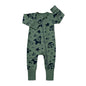 Kids Tales Dreamscape Bamboo-Blend Printed Zip Romper