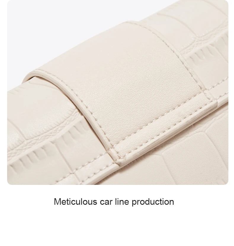 FOXER Split Leather Fashion Women Shoulder Bag Lady Crossbody Handbag Gift for Wife, Girlfriend