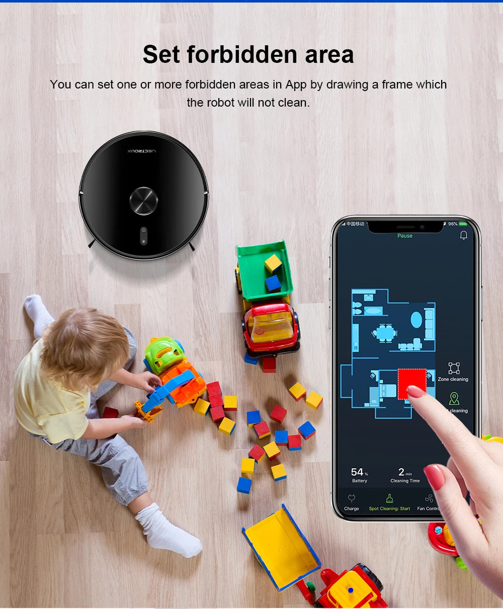 Liectroux/Lilin X6 Robot Vacuum Cleaner